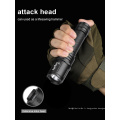 Lampe tactique Supfire CREE Lampes de poche portables tête d&#39;attaque de batterie rechargeable étanche Mini Led Flash light tactique